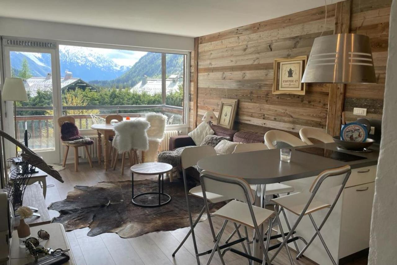 Charming Apt With Swimming Pool In Argentiere Chamonix Exterior photo